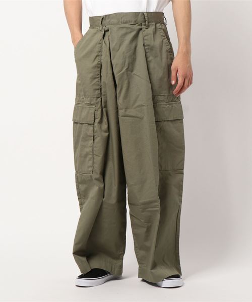 Sunny clouds（サニークラウズ）の「サニークラウズ　カーゴなブカパン〈メンズ〉（カーゴパンツ・メンズ・ライトカーキ・85/76/88/73/79/82）」の2枚目の写真