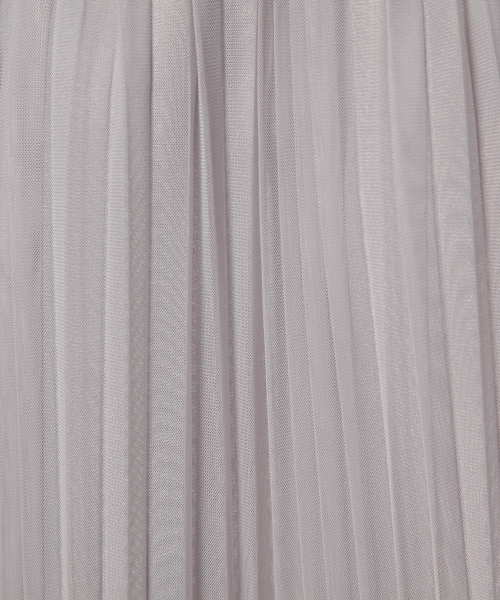 UNITED ARROWS（ユナイテッドアローズ）の「UAW PE プリーツスカート ◆（スカート・レディース・ブラック/ライトグレー・36/38）」の8枚目の写真