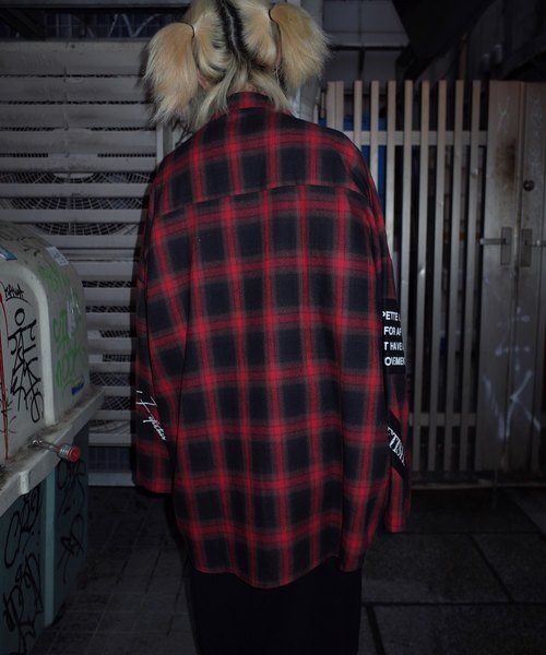 rovtski（ロフトスキー）の「【ビッグシルエット】2019 AUTUMN CHECKLONG ZIP SHIRT F/オーバーサイズ チェックロングZIPシャツ（シャツ/ブラウス・レディース・ブラウン系その他/イエロー系その他/レッド系その他/ブラック系その他・FREE）」の18枚目の写真