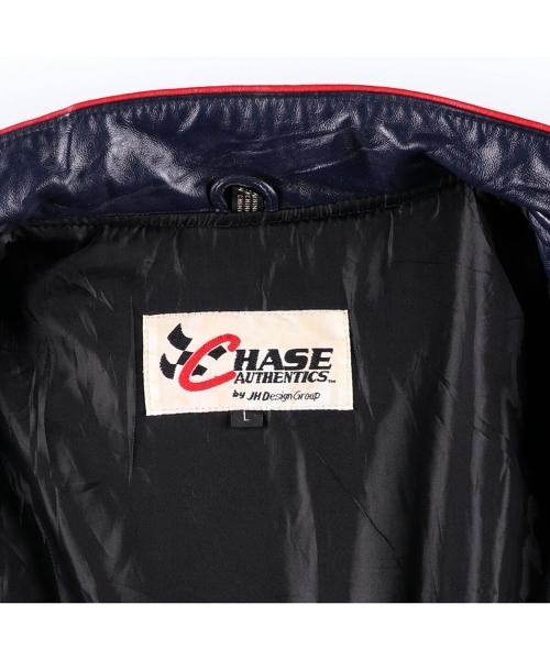 ブランド古着】レザーレーシングジャケット（その他アウター