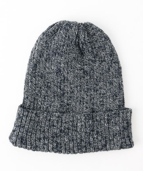 BEAMS（ビームス）の「BEAMS / コットン×リネン 杢スラブ ワッチキャップ（ニットキャップ/ビーニー・メンズ・ライトグレー/チャコールグレー/ベージュ/ネイビー・ONE SIZE）」の13枚目の写真