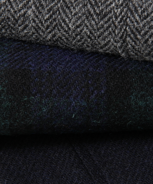 BEAMS PLUS（ビームスプラス）の「BEAMS PLUS / ハリスツイード ジャケット（テーラードジャケット・メンズ・グレー/グリーン系その他/ネイビー・MEDIUM/LARGE/SMALL/X-LARGE）」の12枚目の写真