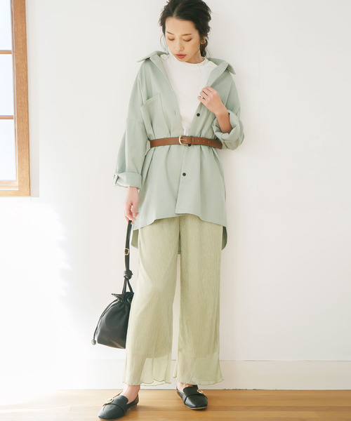 rectangle(レクタングル)の「ラメプリーツワイドパンツ(その他パンツ・レディース・ブラック/ピンク/ゴールド・FREE)」の11枚目の写真