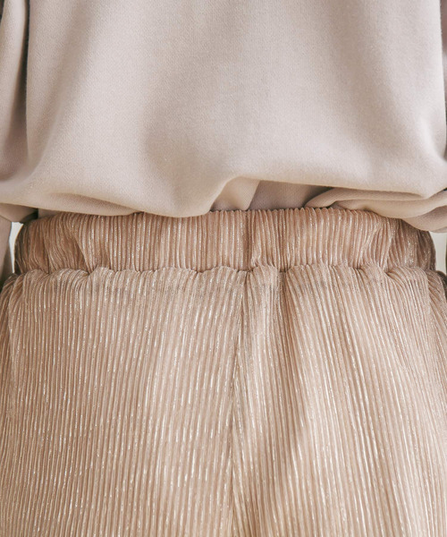 rectangle(レクタングル)の「ラメプリーツワイドパンツ(その他パンツ・レディース・ブラック/ピンク/ゴールド・FREE)」の16枚目の写真