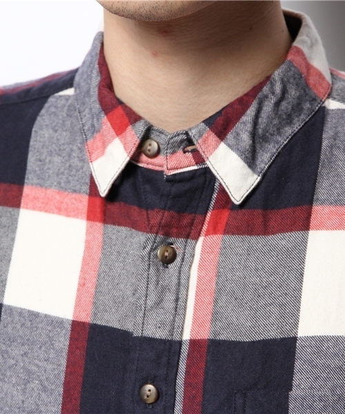 CIAOPANIC(チャオパニック)の「【Ciaopanic】ソフトキモウCHシャツLS(シャツ/ブラウス・メンズ・ホワイト/グレー/ブラック/ブルー/ネイビー/グリーン/イエロー/オレンジ/ベージュ/レッド/ベージュ系その他・SMALL/LARGE/MEDIUM)」の15枚目の写真