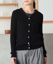 n'OrLABEL | 『リブニットカーディガン』(カーディガン/ボレロ)