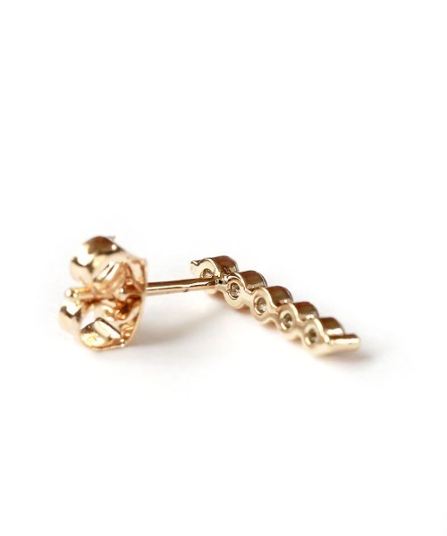 colleca la（コレカラ）の「ストーン配列ピアス（ピアス（両耳用）・レディース・A/B・ﾌﾘ-）」の7枚目の写真