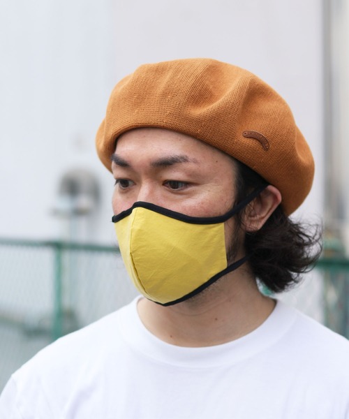 HER CLOSET(ハークローゼット)の「(入荷無し)【HERCLOSET】サイズ調節可能な洗える立体配色マスク(マスク・レディース・カーキ/ネイビー/グレー/イエロー/ピンク/インディゴブルー・FREE)」の11枚目の写真