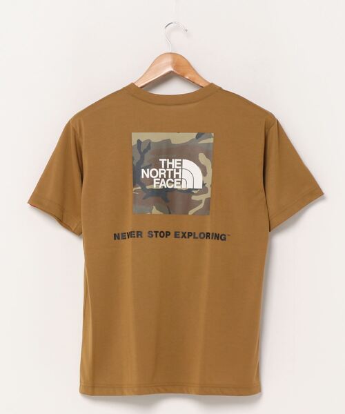 THE NORTH FACE（ザノースフェイス）の「THE NORTH FACE/ノースフェイス　半袖カモ柄ロゴTシャツ　NT32035（Tシャツ/カットソー・メンズ・ブラック/グレー/ネイビー/ブラウン・M/L/XL）」の3枚目の写真
