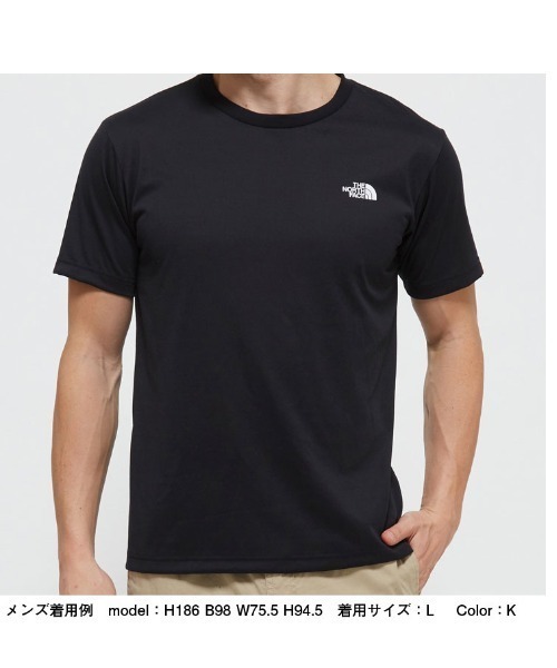 THE NORTH FACE（ザノースフェイス）の「THE NORTH FACE/ノースフェイス　半袖カモ柄ロゴTシャツ　NT32035（Tシャツ/カットソー・メンズ・ブラック/グレー/ネイビー/ブラウン・M/L/XL）」の5枚目の写真
