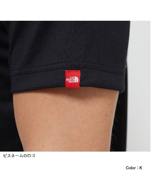 THE NORTH FACE（ザノースフェイス）の「THE NORTH FACE/ノースフェイス　半袖カモ柄ロゴTシャツ　NT32035（Tシャツ/カットソー・メンズ・ブラック/グレー/ネイビー/ブラウン・M/L/XL）」の8枚目の写真