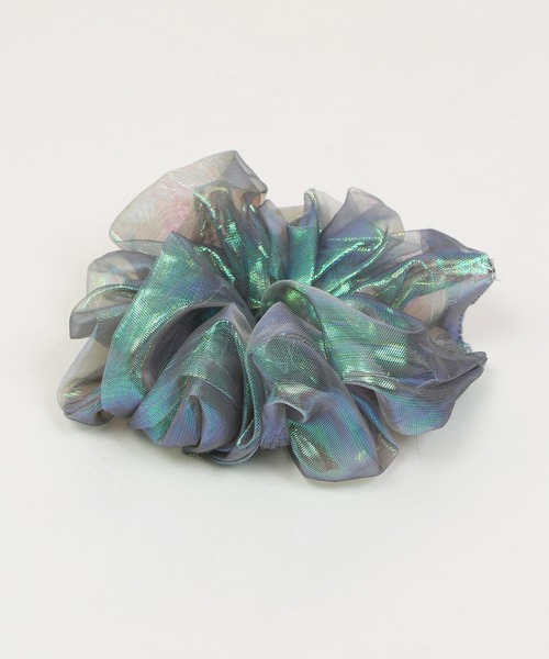 WC（ダブル シー）の「WC/オーロラシュシュ（シュシュ・レディース・ホワイト/ブルー/ライトパープル・FREE）」の2枚目の写真