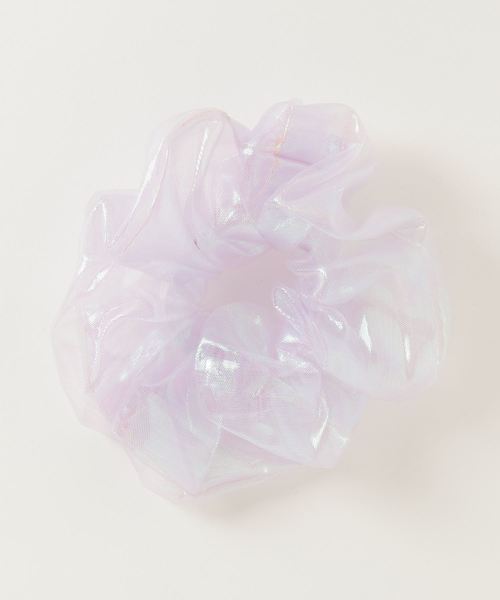 WC（ダブル シー）の「WC/オーロラシュシュ（シュシュ・レディース・ホワイト/ブルー/ライトパープル・FREE）」の7枚目の写真