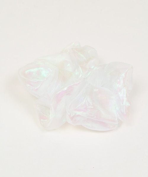 WC（ダブル シー）の「WC/オーロラシュシュ（シュシュ・レディース・ホワイト/ブルー/ライトパープル・FREE）」の10枚目の写真