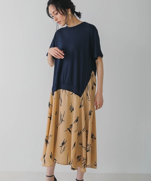 セール 切り替えカットワンピース ワンピース Bou Jeloud ブージュルード のファッション通販 Zozotown