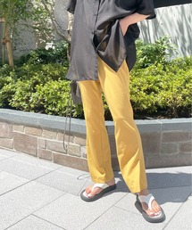 Meli rich | サイドスリットパンツ(スラックス)