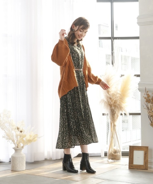 VIVIAN（ヴィヴィアン）の「スクエアトゥサイドゴアウエスタンショートブーツ（ブーツ・レディース・ダークブラウン/ブラック/ブラウン・M/S/L/LL）」の10枚目の写真