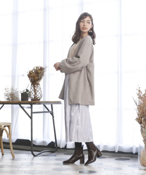 VIVIAN（ヴィヴィアン）の「スクエアトゥサイドゴアウエスタンショートブーツ（ブーツ・レディース・ダークブラウン/ブラック/ブラウン・M/S/L/LL）」の21枚目の写真