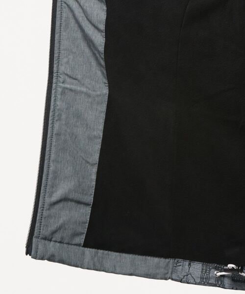 BELLUNA（ベルーナ）の「ＥＬＬＥ　ＳＰＯＲＴ　柄切替パーカー（パーカー・レディース・チャコール/ブラック・MEDIUM/LARGE/X-LARGE）」の5枚目の写真