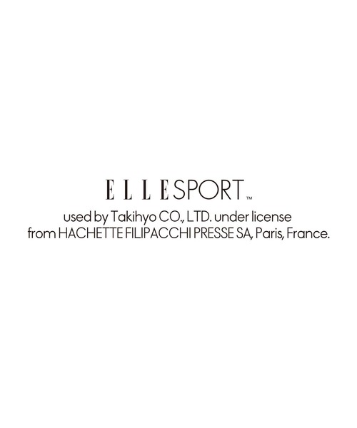 BELLUNA（ベルーナ）の「ＥＬＬＥ　ＳＰＯＲＴ　柄切替パーカー（パーカー・レディース・チャコール/ブラック・MEDIUM/LARGE/X-LARGE）」の11枚目の写真