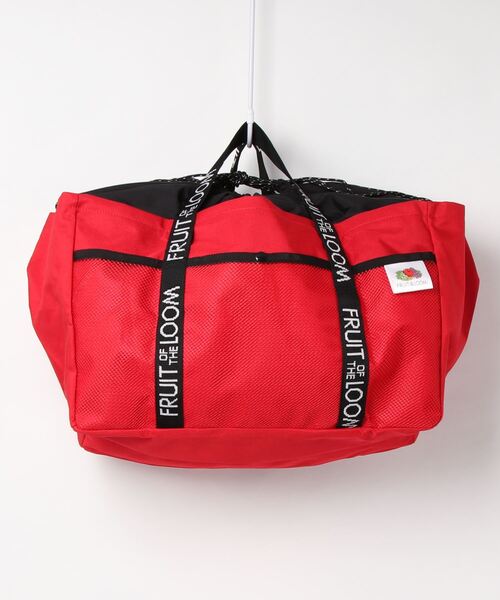 FRUIT OF THE LOOM(フルーツオブザルーム)の「SHOP BASKET TOTE(トートバッグ・レディース・サックスブルー/イエロー/レッド/パープル/ブラック/ミント・FREE)」の6枚目の写真