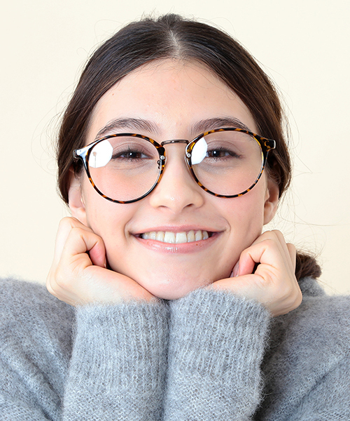 B:MING by BEAMS（ビーミングバイビームス）の「ビーミング by ビームス / ウエリントングラス（メガネ・レディース・ブラック/ブラウン・FREE）」の4枚目の写真