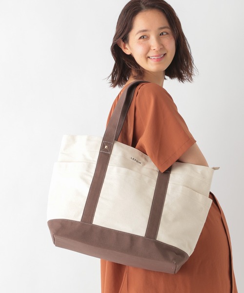 レプシィム 撥水キャンバス トートバッグ マザーズバッグ LEPSIM（レプシィム）の「マタニティ／撥水キャンバストート
