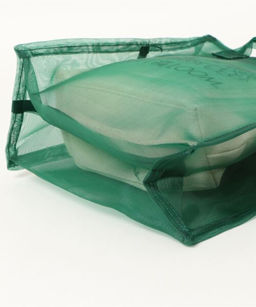 FRUIT OF THE LOOM（フルーツオブザルーム）の「【W】【FRUIT OF THE LOOM】FTL SEE THROUGH　BST BAG S（トートバッグ・レディース・ホワイト/パープル/オレンジ/グリーン・FREE）」の6枚目の写真