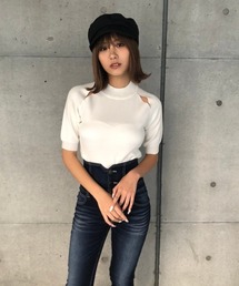 ENVYM | スラッシュスリーブＫＮＩＴ ＰＯ(ニット/セーター)