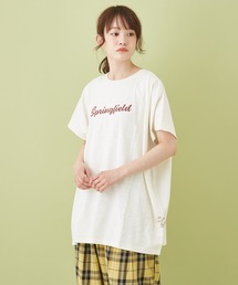 CUBE SUGAR（キューブシュガー）の「スラブ天竺 ドルマンチュニック（Tシャツ/カットソー）」