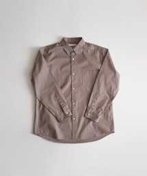 オーバーサイズレギュラーカラーシャツ