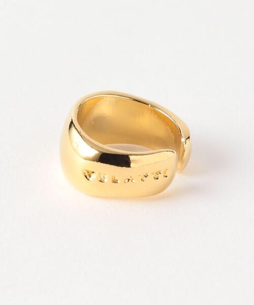 VELATTI（ヴェラッティ）の「＜VELATTI＞シンプルボリュームリング ◆（リング・レディース・シルバー/ゴールド・FREE）」の5枚目の写真