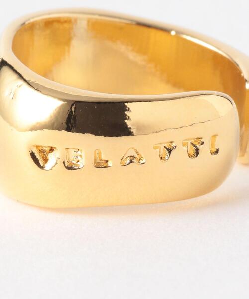 VELATTI（ヴェラッティ）の「＜VELATTI＞シンプルボリュームリング ◆（リング・レディース・シルバー/ゴールド・FREE）」の6枚目の写真