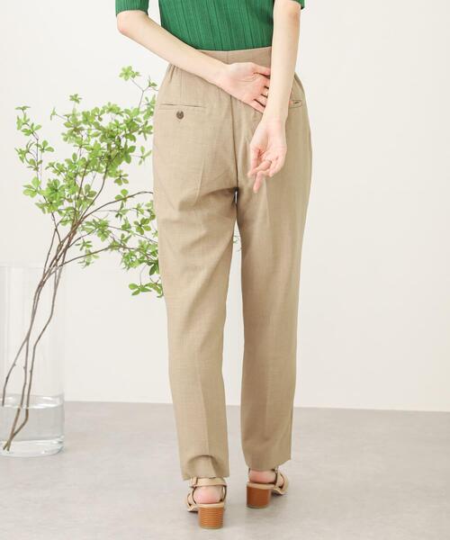 SENSE OF PLACE by URBAN RESEARCH（センスオブプレイスバイアーバンリサーチ）の「リネンライクテーパードパンツ（その他パンツ・レディース・ライトベージュ/ブラック/ベージュ/グリーン/パープル・SMALL/MEDIUM/LARGE/TALL）」の14枚目の写真