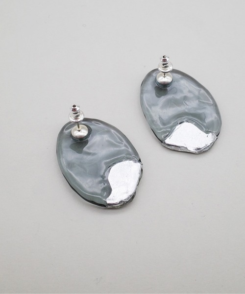 Lemme.（レム）の「【Lemme./レム】Wharf Pierce / ピアス（ピアス（両耳用）・レディース・クリアブラック/クリア・FREE）」の8枚目の写真