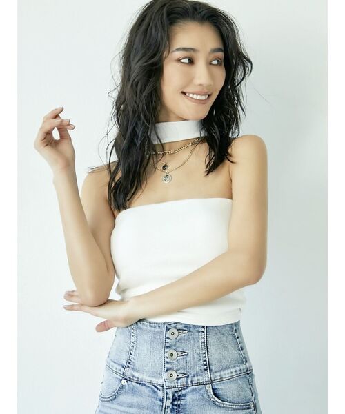 GYDA（ジェイダ）の「チョーカーベアTOPS（タンクトップ）」 - WEAR