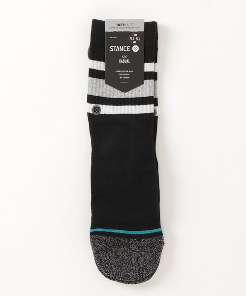 STANCE（スタンス）の「STANCE/スタンス キッズソックス BOYD ST K526A20BSK（ソックス/靴下・キッズ・ホワイト/ブラック・L/M）」の3枚目の写真