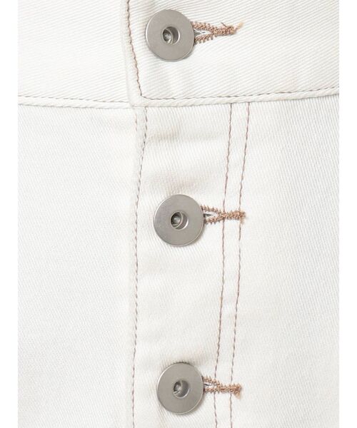 dazzlin（ダズリン）の「ダブルスリットデニムストレートスカート（スカート・レディース・ベージュ/オフホワイト/インディゴブルー・SMALL/MEDIUM）」の19枚目の写真