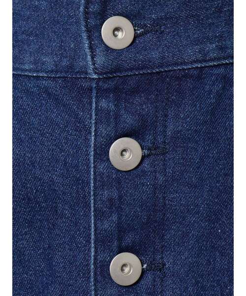 dazzlin（ダズリン）の「ダブルスリットデニムストレートスカート（スカート・レディース・ベージュ/オフホワイト/インディゴブルー・SMALL/MEDIUM）」の21枚目の写真