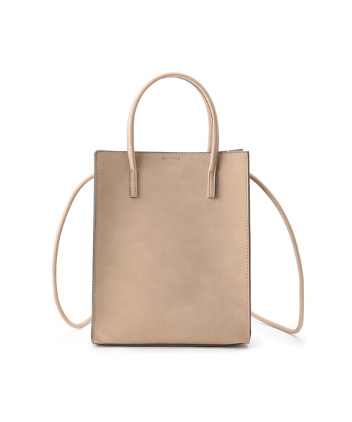 SHOO・LA・RUE（シューラルー）の「◆スクエア丸ヒモミニトート（トートバッグ・レディース・ネイビー/ピンク系/ベージュ・00）」の10枚目の写真