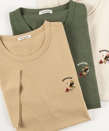 make a ray!（メイク ア レイ！）の「CampFire ワンポイント 刺繍 クルーネックTシャツ（Tシャツ/カットソー・メンズ）」