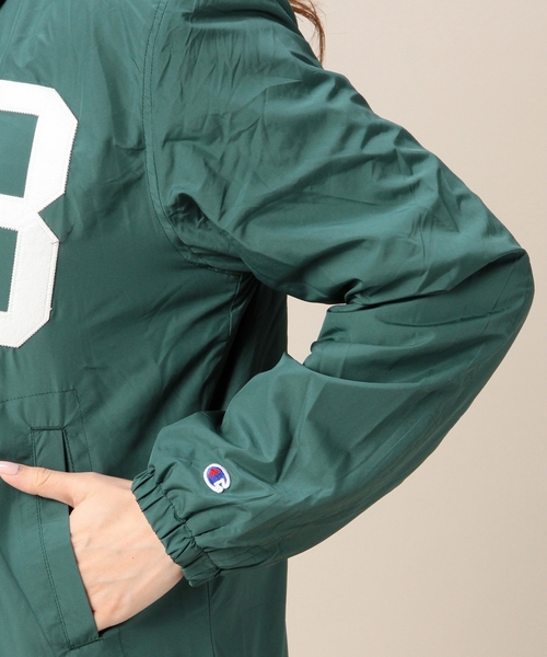 BEAUTY&YOUTH UNITED ARROWS（ビューティーアンドユースユナイテッドアローズ）の「BYBC Champion コーチジャケット（その他アウター・レディース・オリーブ/ホワイト・MEDIUM）」の11枚目の写真