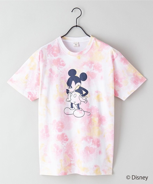 激安の Disney ディズニー プリントタイダイ別注ｔシャツ 保証書付 Assembly Staging Assemblystudios Com