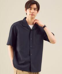 green label relaxing | ＜ 機能 / ストレッチ・洗濯機洗い可 ＞ TW ウォッシャブルトロ オープンカラー シャツ ＃(シャツ/ブラウス)