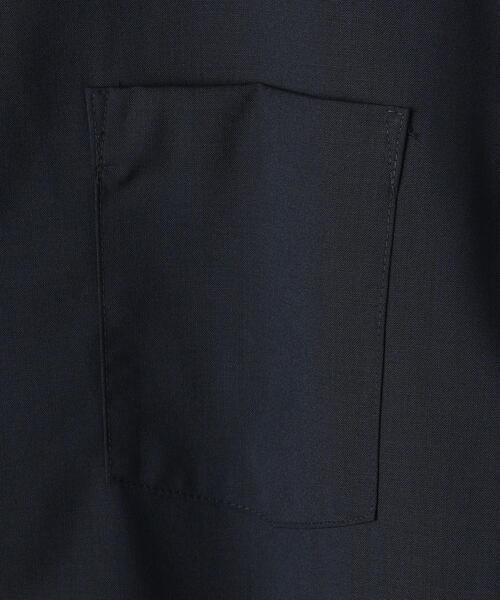 green label relaxing（グリーンレーベルリラクシング）の「OLT＜ 機能 / ストレッチ・洗濯機洗い可 ＞ TW ウォッシャブルトロ オープンカラー シャツ ＃（シャツ/ブラウス・メンズ・モカ/ブラック/ナチュラル/ケリー/ネイビー/パープル/ダークブラウン・LARGE/MEDIUM/SMALL/X-SMALL/X-LARGE）」の17枚目の写真