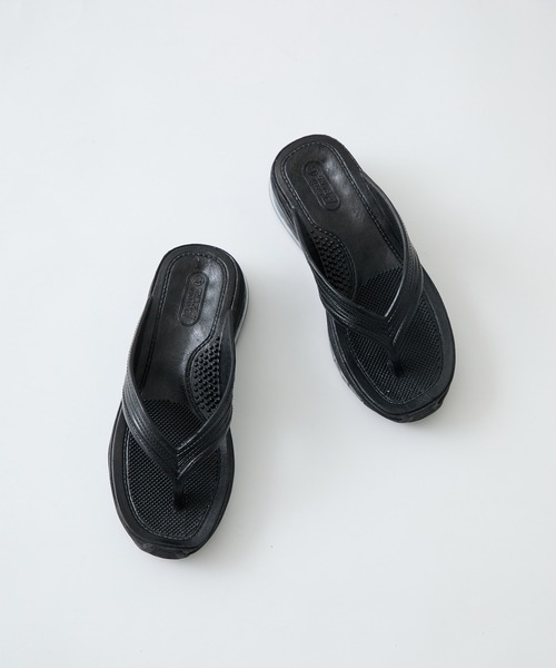 PUBLIC TOKYO(パブリックトウキョウ)の「クリアソールギョサン/厚底サンダル/スポーツサンダル(サンダル・レディース・ホワイト/ブラック/パープル/レオパード・1/2)」の17枚目の写真