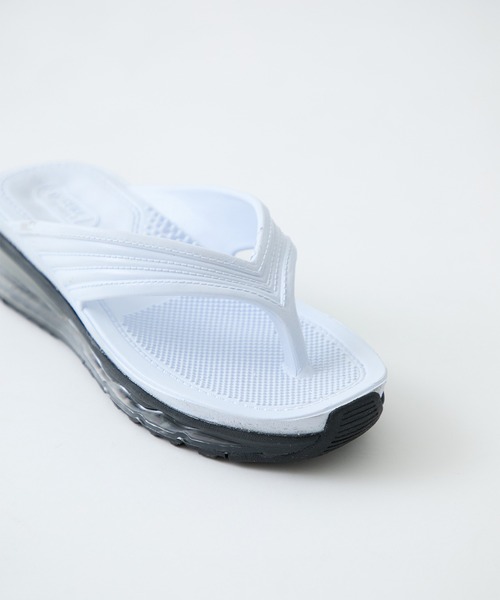 PUBLIC TOKYO(パブリックトウキョウ)の「クリアソールギョサン/厚底サンダル/スポーツサンダル(サンダル・レディース・ホワイト/ブラック/パープル/レオパード・1/2)」の12枚目の写真