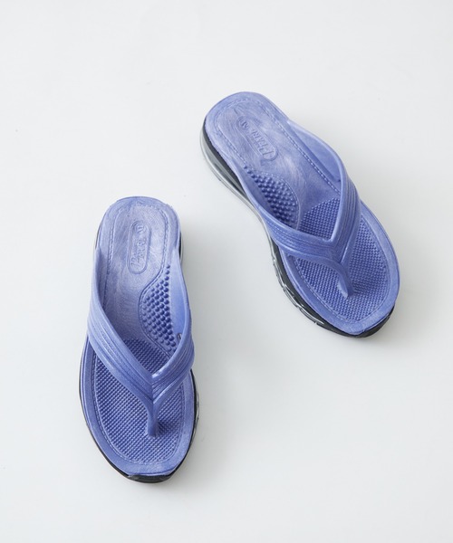 PUBLIC TOKYO(パブリックトウキョウ)の「クリアソールギョサン/厚底サンダル/スポーツサンダル(サンダル・レディース・ホワイト/ブラック/パープル/レオパード・1/2)」の7枚目の写真