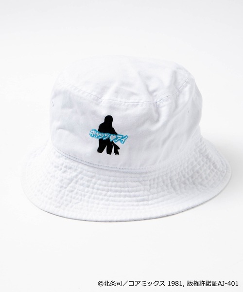 WEGO（ウィゴー）の「∴WEGO/【キャッツ・アイコラボ】バケットハット（ハット・メンズ・ホワイト/ブラック・FREE）」の3枚目の写真