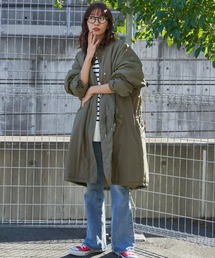 Auntie Rosa Holiday | M-65／中綿ミリタリーモッズコート【撥水加工/ウォッシャブル】(モッズコート)